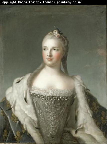 Jjean-Marc nattier Marie-Josephe of Saxony, Dauphine of France previously wrongly called Madame Henriette de France